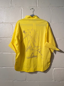 Yellow Top with Back Draw