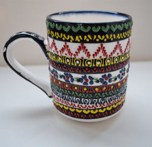 Turkish Ceramic Mug- holiday edition