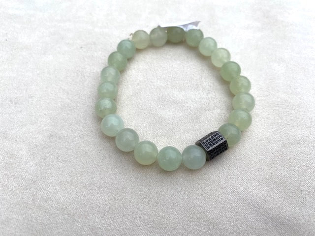 Handmade Natural Jade Stone Bracelet