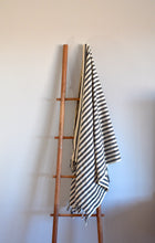 Load image into Gallery viewer, Zebra Black Turkish Towel
